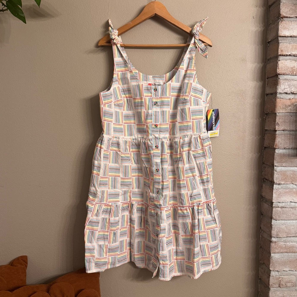 TARGET‎ Take Pride 🌈 Striped Mini Dress